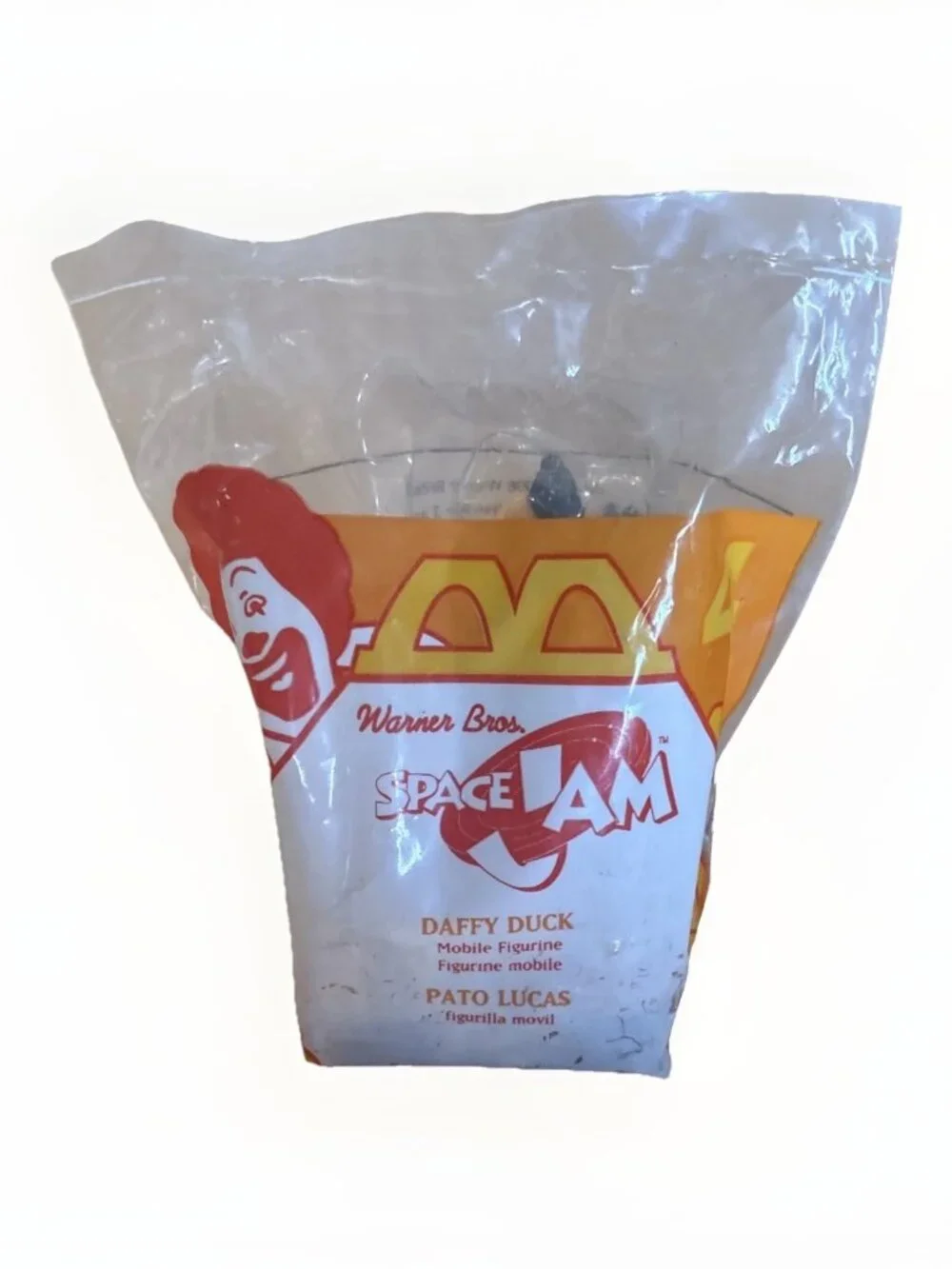 1996 McDonald's Space Jam Daffy Duck Mobile Figurine Happy Meal Collectors Toy